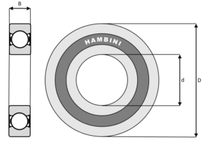 NTN 6803 LLB 17x26x5 Ultra Low Friction Seal - Hambini Engineering