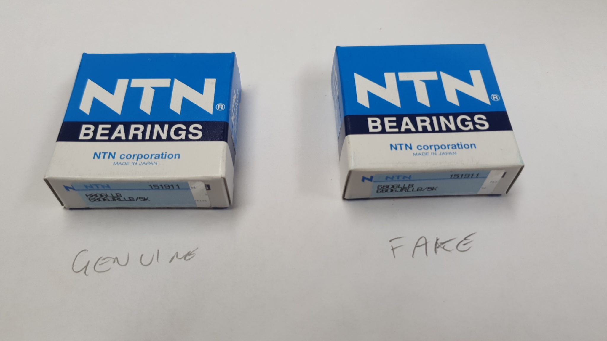 Warning: Counterfeit/B Grade SKF And NTN Bearings - Hambini Engineering