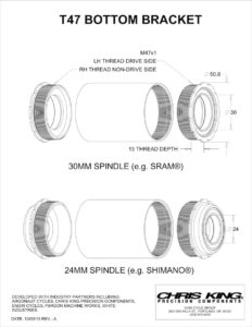 T47 Bottom Bracket: Engineering Guide (Threadfit) - Hambini Engineering