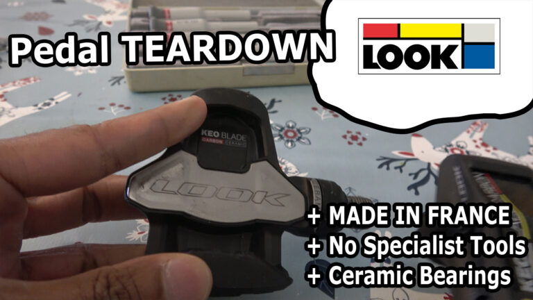 Look Keo Pedal Teardown